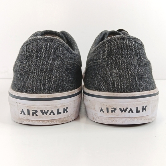 Airwalk Low-Cut Sneakers Shoes Casual Neutral Gray White Men's Size 7 - Picture 7 of 15